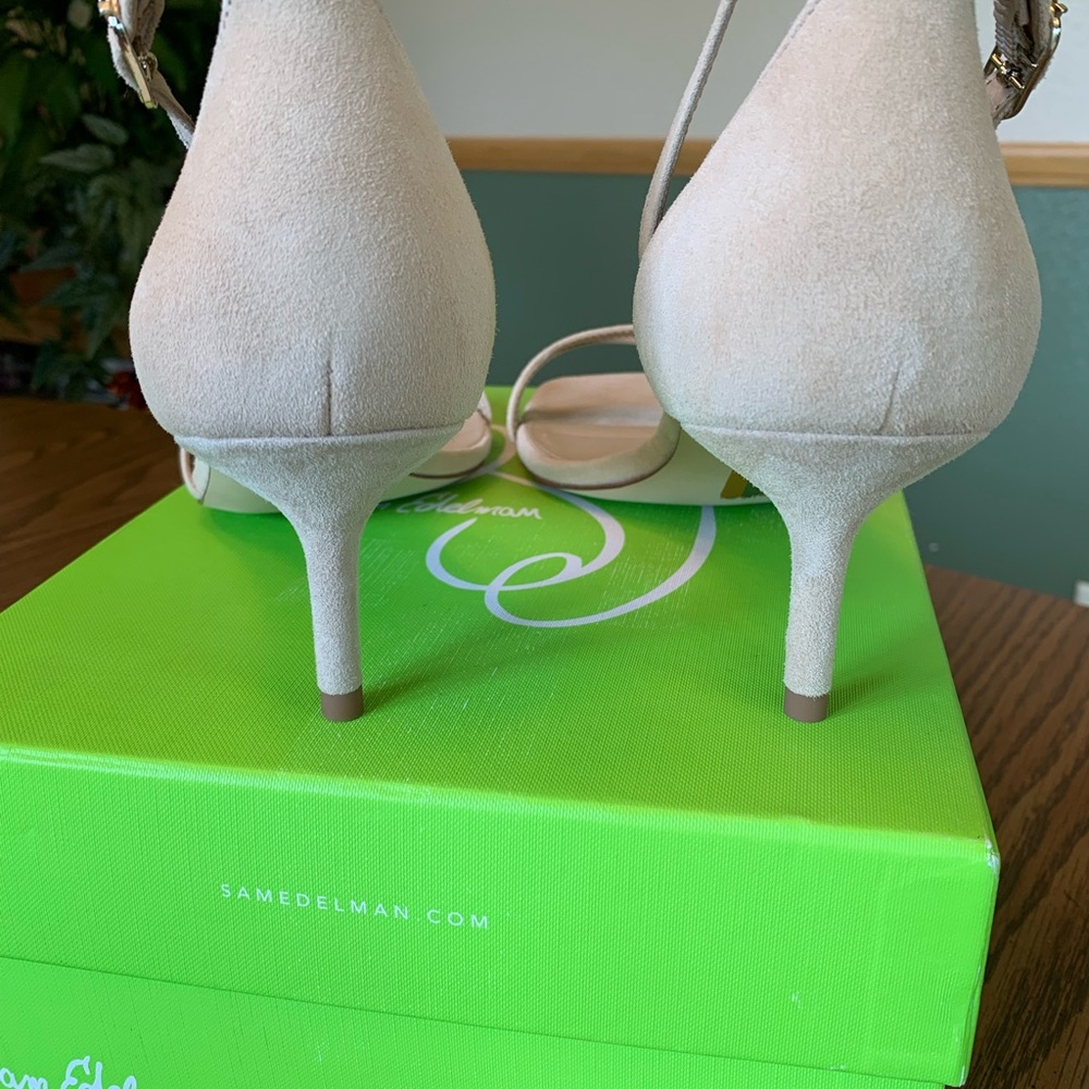 Sam Edelman nude heels NWT wedding heels - Picture 3 of 11